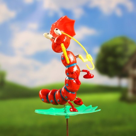 Plug "caterpillar with an umbrella", 13x16cm, length 60cm-4