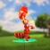 Plug "caterpillar with an umbrella", 13x16cm, length 60cm