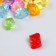 Beads for creativity plastic "Ice" set 20 grams mix 1.1x1.1x1.7 cm