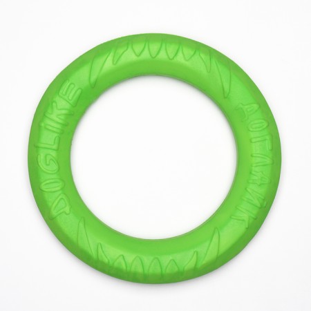 Ring "Loglyik" D-2611, 8-migrated, large, ⌀ 30.5 cm, green-2
