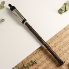 Flute Music Life 52 cm, with patterns, tonality b, bamboo, collapsible