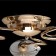 Cellular Cell "Fiesta" 3x60W E14 gold 60x60x14cm