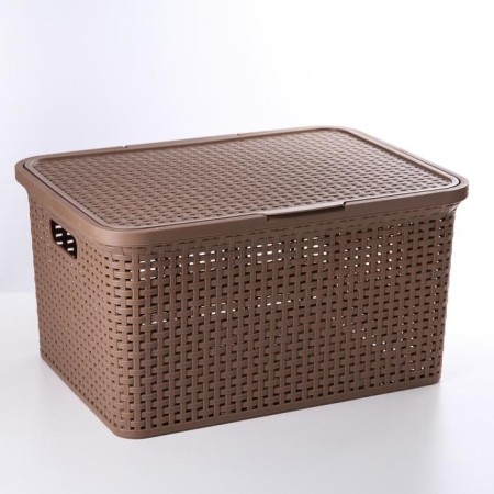 Basket for storage "Artline", 30 l, 46 × 34 × 25 cm, color mix