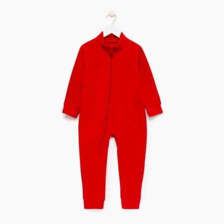 Combineson children, red color, height 74-80 cm
