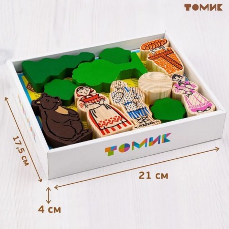 Designer "Tales. Masha and the Bear ", 17 details-1