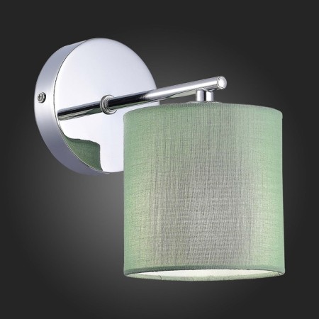 Wall lamp EVOLUCE. Sle300621-01. Essenza. 1x40 W, E14, 11x25 cm, color chromium-2