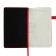 Diary of a low -up A5, 136 Premier sheets, solid cover, artificial leather, lies, magnetic refuge, beige block 70 g/m2, red