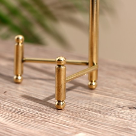 Trio Trio stand Brass 10x5x7 cm-1