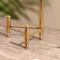 Trio Trio stand Brass 10x5x7 cm