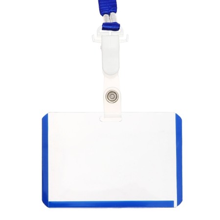 Baig-carman horizontal plastic, external 100x68mm, internal 85x54mm, tape 80x1.2cm, blue.-1