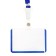 Baig-carman horizontal plastic, external 100x68mm, internal 85x54mm, tape 80x1.2cm, blue.