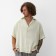 Men's shirt with short sleeve MIST R.50, milk