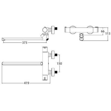 Lemark Yeti LM7834C thermostat for bath-1