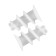 Dowel "Zubble" Driva, for drywall, with installation nozzle for a drill, nylon, 100 pcs