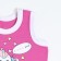 A set for a girl (T-shirt/panties per diaper), lilac color, height 86-92 cm