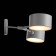 Wall lamp EVOLUCE. Sle183701-02. Gemento. 2x60 watts, E14, 51x12 cm, gray color
