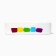 The bathtub "cloud", white, rainbow, 150 g
