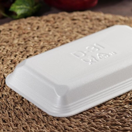 Single-sneaker for products is disposable, 22.5 × 13.5 × 3 cm, white color-2