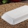 Single-sneaker for products is disposable, 22.5 × 13.5 × 3 cm, white color