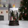 LED figure “Snow with a snowman” 12.3 × 24 × 8 cm, plastic, AAX3 batteries (not in the kit), USB, glow warm white