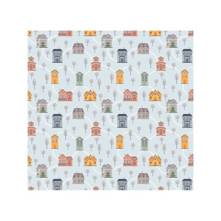 Organizer in a bath on suction cups "City Trails", for storing toys and trifles, size 33x39 cm-1
