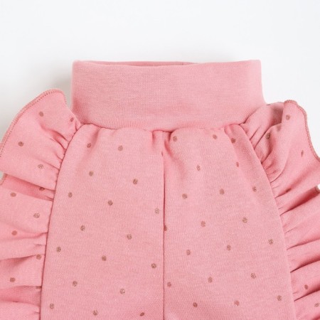 Pants for children, coral color, height 74cm-1