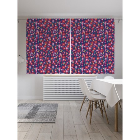 Photostes "Floral Fasty Empterty", Saten, size 145x180 cm, 2 pcs