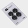 Set of metal self -adhesive hooks Savanna Black Loft Gear, 4 pcs, line 2 cm