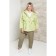 Women's jacket, size 56, light green color