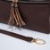 Cross-Bodi Bag on a zipper, brown color