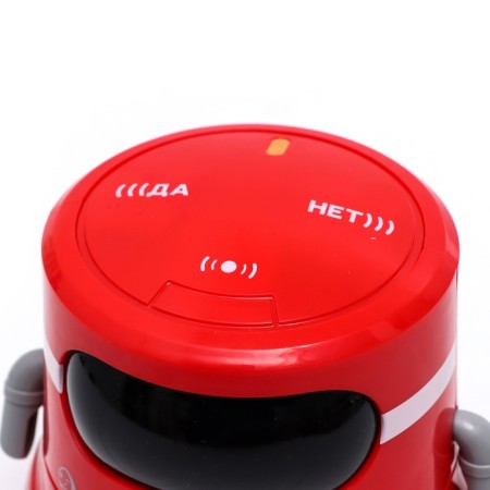 Interactive robot "Super Bot", Russian voiceing, light effects, red color-2