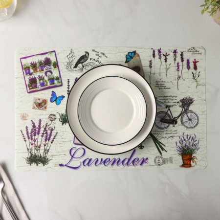 Serving napkin on the table "Lavender", 42 × 29 cm-1