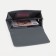 Women's wallet on magnets, gray color