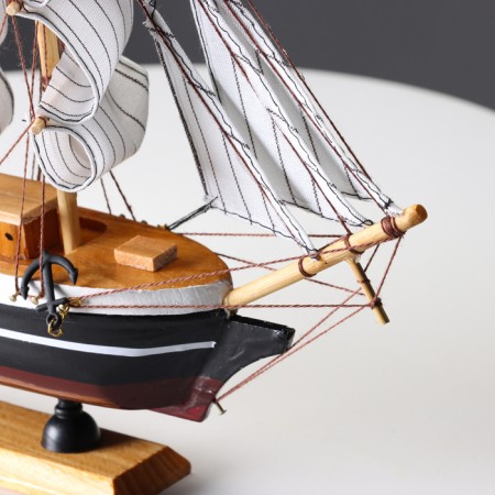 Souvenir medium -sized "Pilad" ship, Dark sides, 33x31x5 cm-3