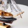 Souvenir medium -sized "Pilad" ship, Dark sides, 33x31x5 cm