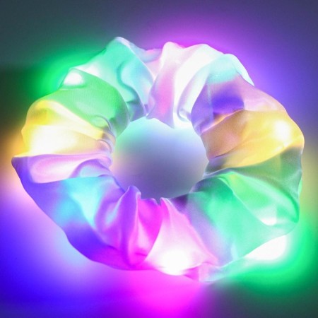 Hair elastic band glow, satin, Winx-3