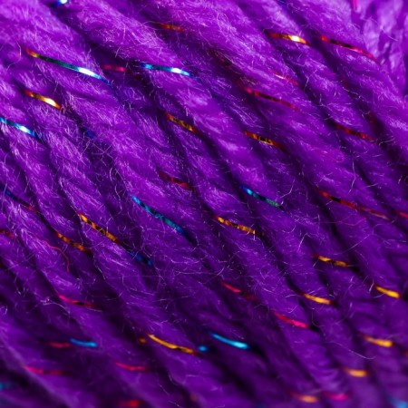Yarn 70% acrylic, 30% silk "Softy Shine" 50 g 85 m color 14 lilac-3