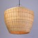 Lamp ceiling from the rattan "Daniel" 1x120W, E27, 60x60x50 cm