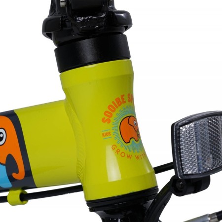 Bicycle 14 ’’ maxiscoo s007 standard, yellow color-4