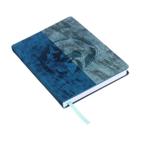 Diary of Leduced A5, 144 sheets of Toulouse "Predators", hard binding, artificial leather, pancake embossing, white offset 80 g/m²-1