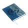 Diary of Leduced A5, 144 sheets of Toulouse "Predators", hard binding, artificial leather, pancake embossing, white offset 80 g/m²
