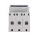 The circuit breaker SE CITY9 SET, B, 6A, 3P, 4.5 KA, 400 V