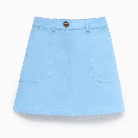 Denim skirt KAFTAN p. 30 (98-104 cm), blue-6