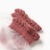 Women's socks Minaku "Flowers", pink color, rr 36-37 (23 cm)