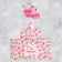 Volumetric postcard "Happy Birthday", ballerina, 19 x 10 x 33 cm