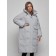 Coat insulated winter female, size 54, color gray