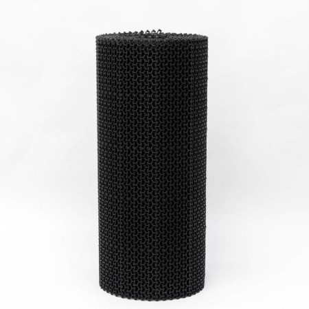 Coating carpet bristle without the base “wave”, in the roll 10 sig.m, segment, black color-6