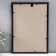 Photo frame plastic 21x30 cm black (589)