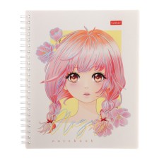 A notebook of 96 sheets in a cage on the crest 