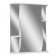 Mirror Bathroom Cabinet Iceberg Wave 2-55, Left